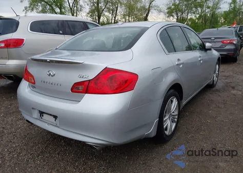 2012 Infiniti G25X из США, поврежденный, VIN JN1DV6AR2CM861361